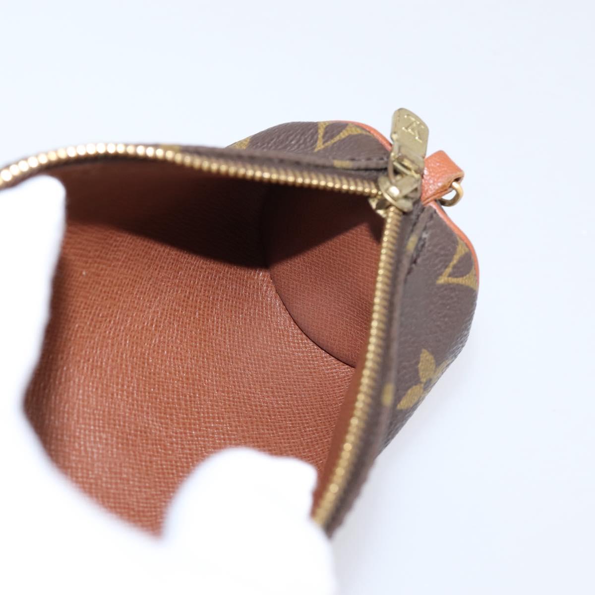 LOUIS VUITTON Monogram Papillon Pouch Pouch LV Auth ka6467