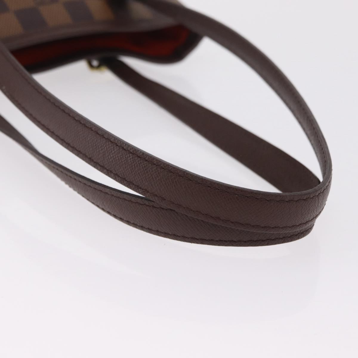 LOUIS VUITTON Damier Ebene Marais Shoulder Bag N42240 LV Auth ka6475