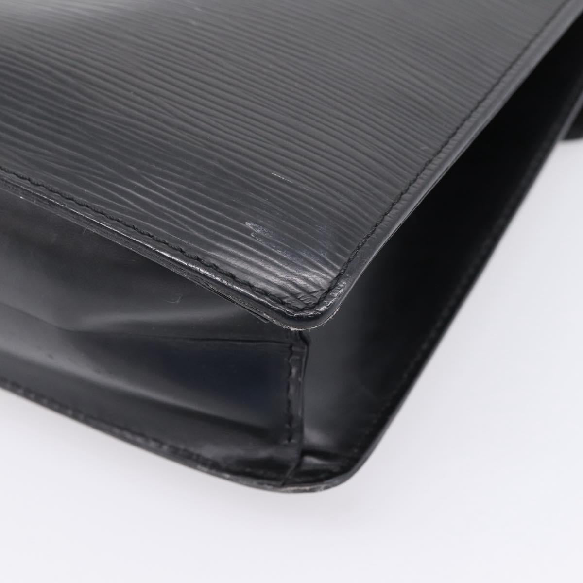 LOUIS VUITTON Epi Monceau 28 Hand Bag Black M52122 LV Auth ka6480