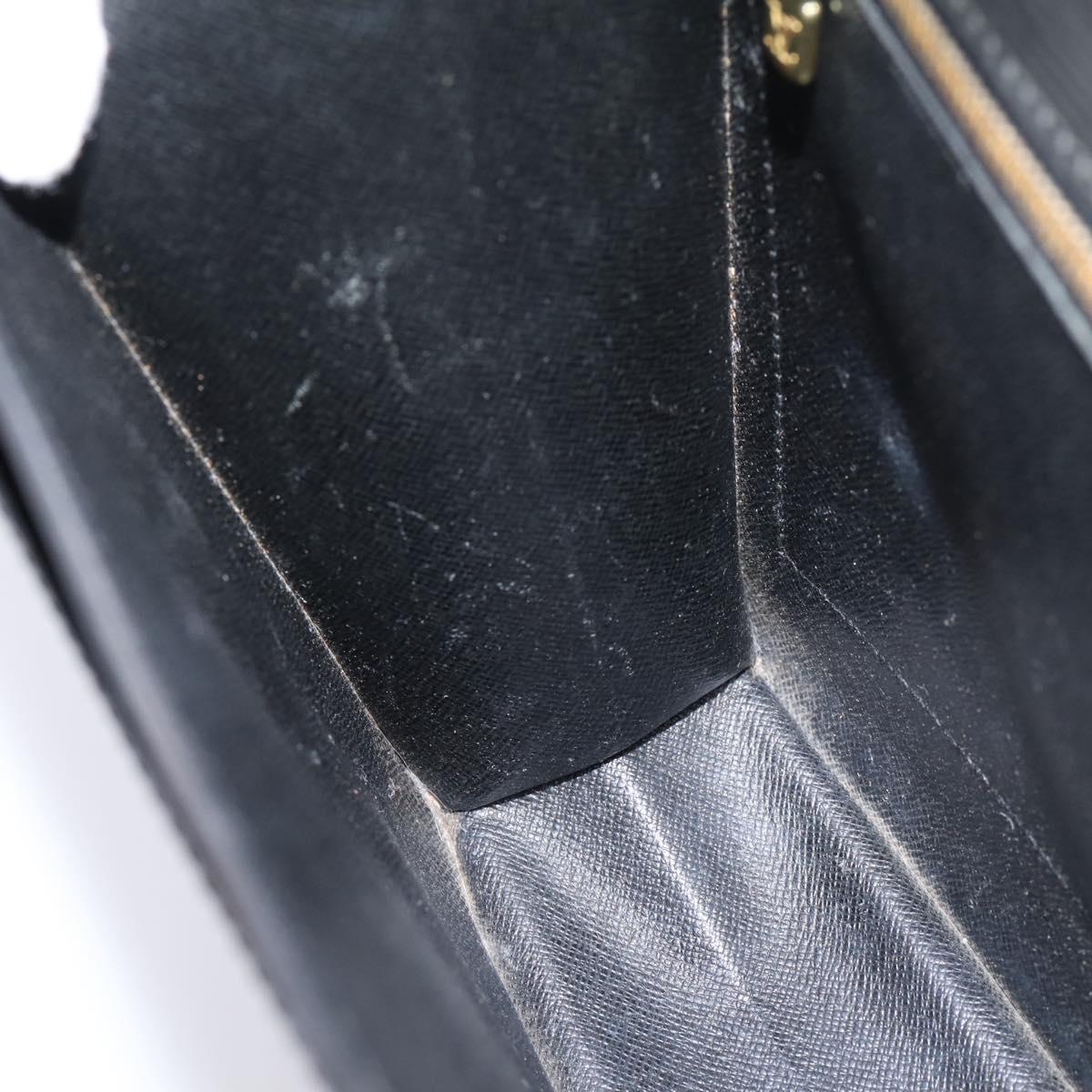 LOUIS VUITTON Epi Monceau 28 Hand Bag Black M52122 LV Auth ka6480