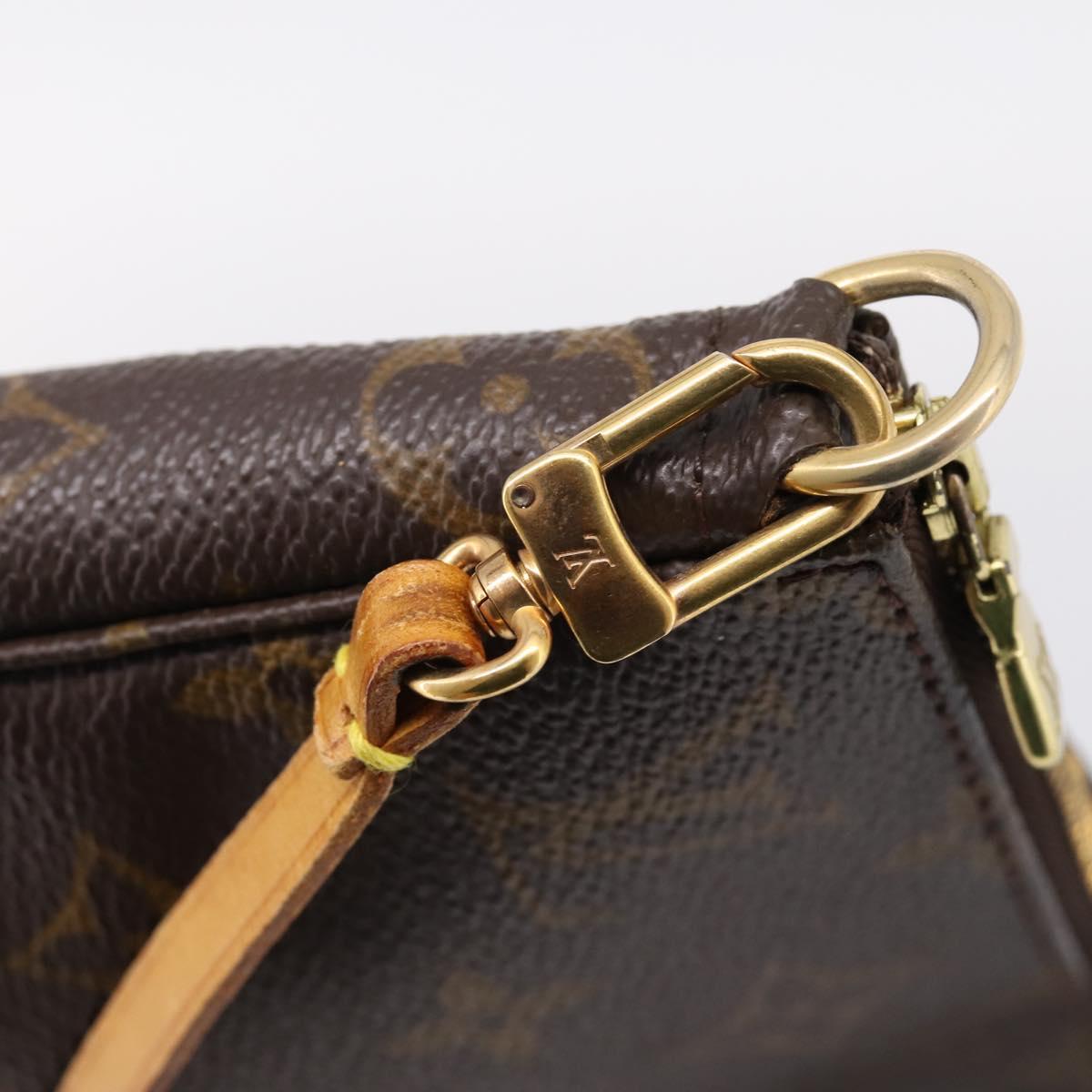 LOUIS VUITTON Monogram Pochette Accessoires Pouch M51980 LV Auth ka6489