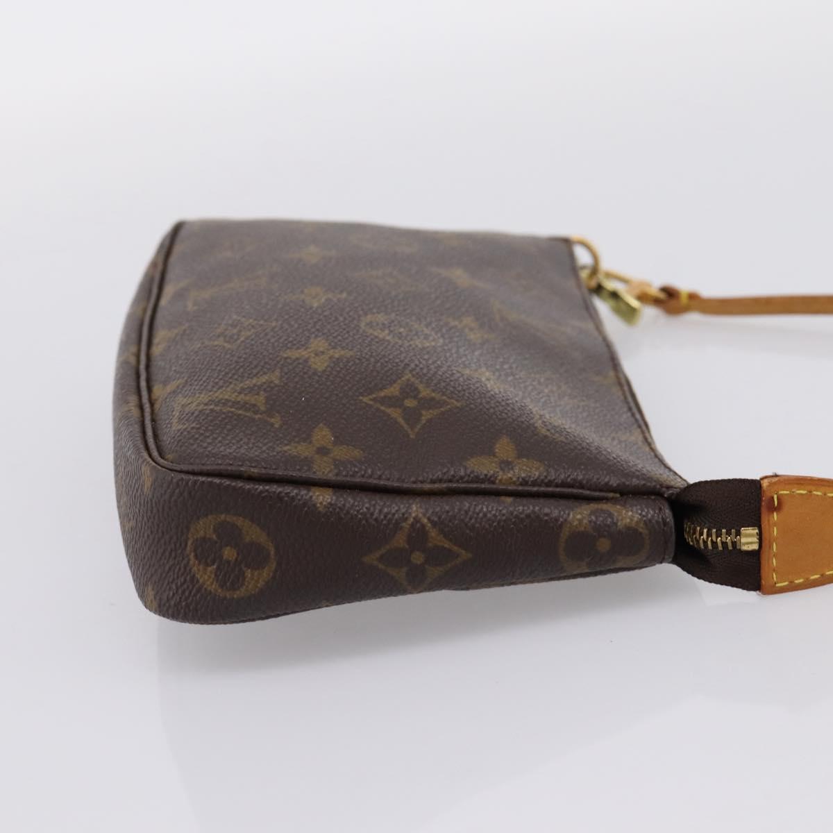 LOUIS VUITTON Monogram Pochette Accessoires Pouch M51980 LV Auth ka6489