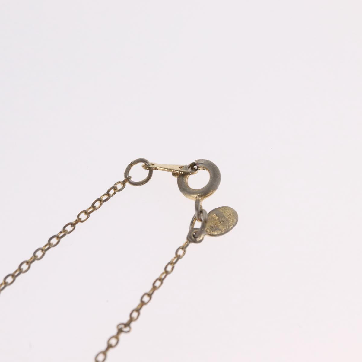 GIVENCHY Necklace Metal Gold Tone Auth ka6504