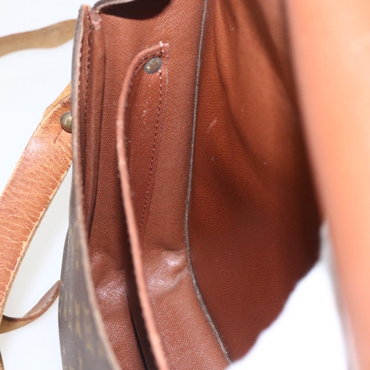 LOUIS VUITTON Monogram Cartouchiere GM Shoulder Bag M51252 LV Auth ka651