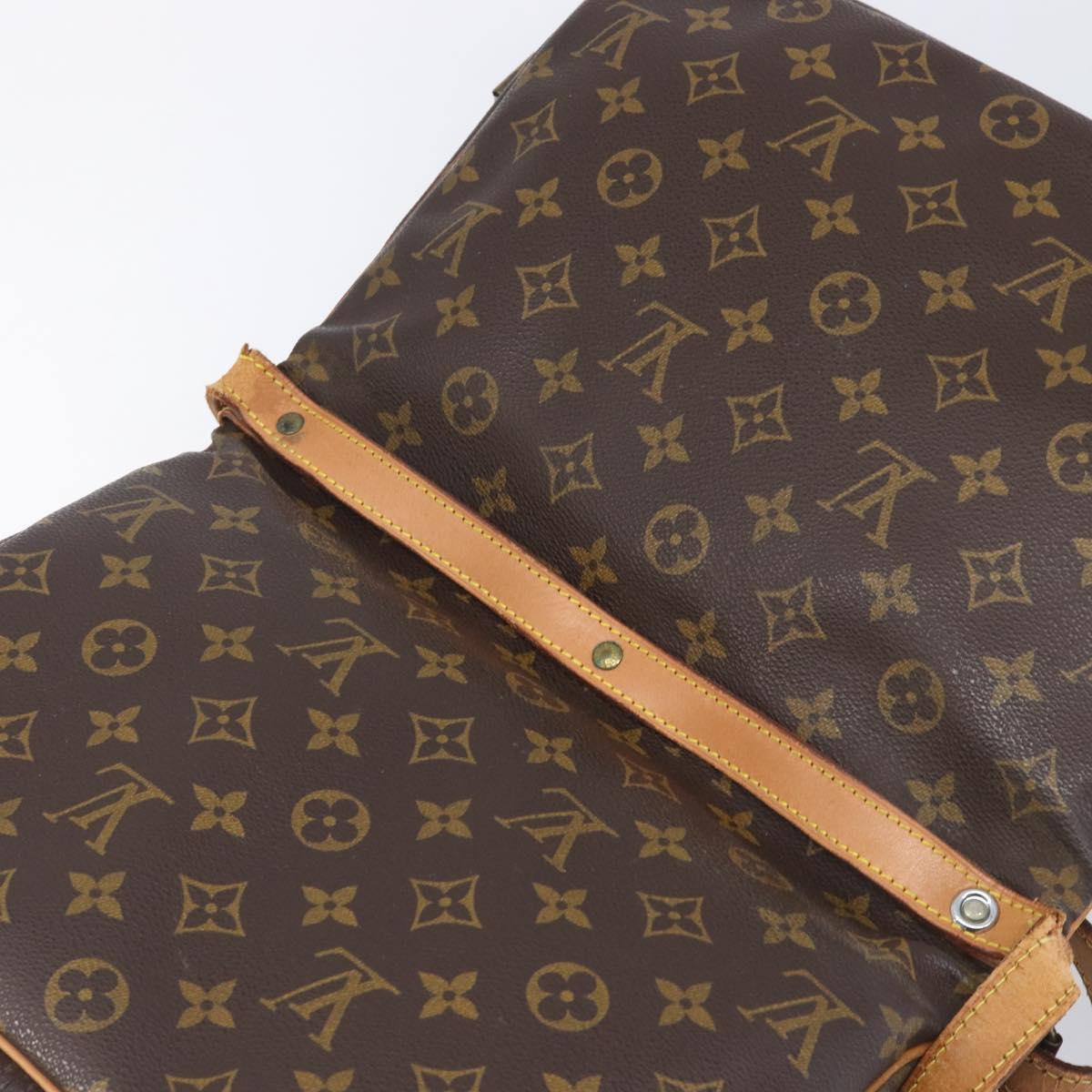 LOUIS VUITTON Monogram Saumur 30 Shoulder Bag M42256 LV Auth ka6514