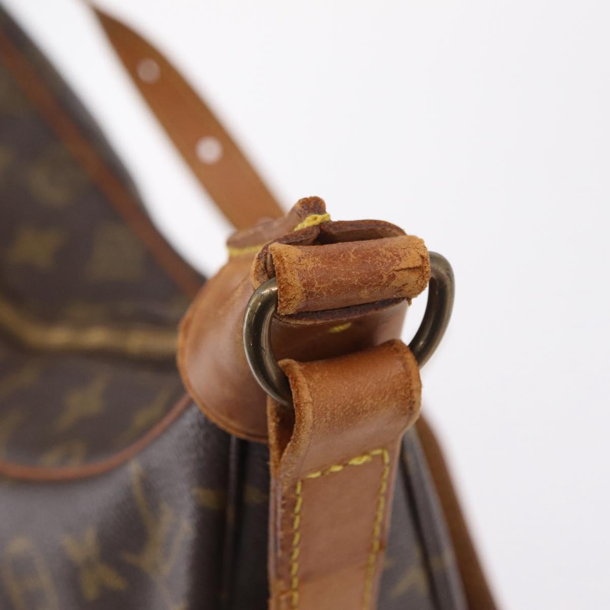 LOUIS VUITTON Monogram Boulogne 35 Shoulder Bag M51260 LV Auth ka6515