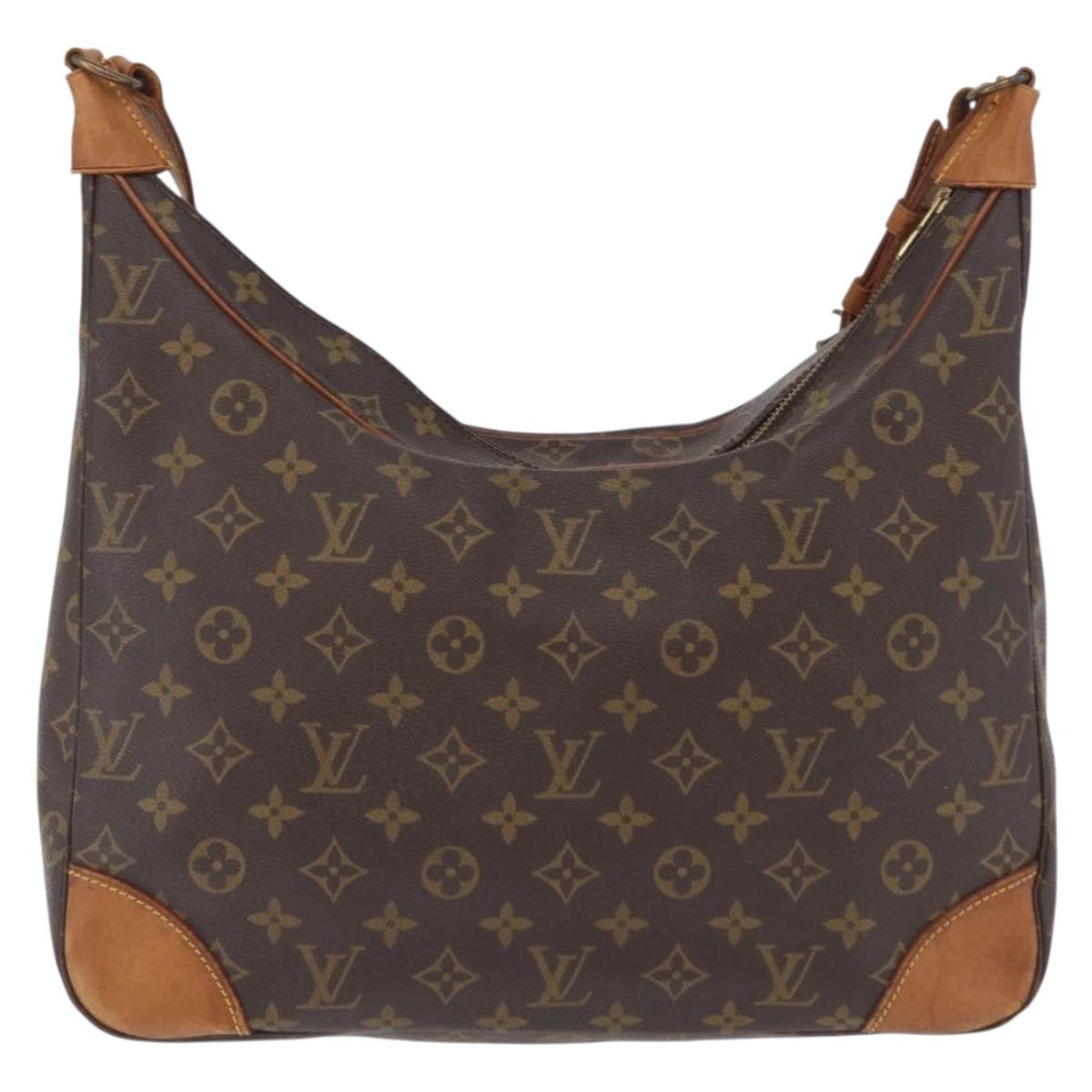 LOUIS VUITTON Monogram Boulogne 35 Shoulder Bag M51260 LV Auth ka6515