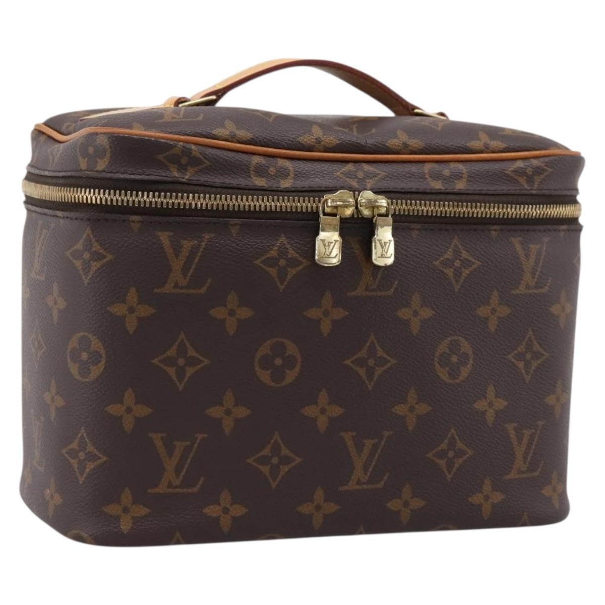 LOUIS VUITTON Monogram Nice BB Hand Bag M42265 LV Auth ka6533V
