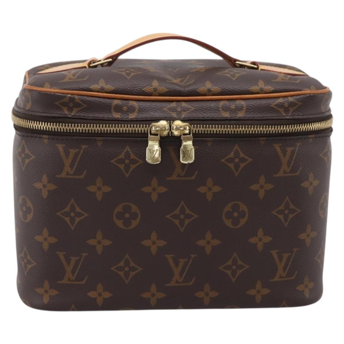 LOUIS VUITTON Monogram Nice BB Hand Bag M42265 LV Auth ka6533V