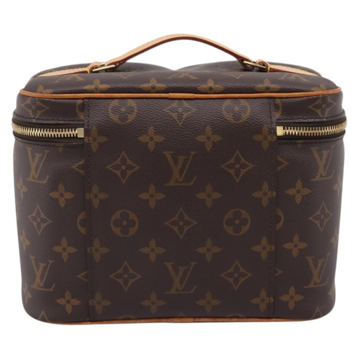 LOUIS VUITTON Monogram Nice BB Hand Bag M42265 LV Auth ka6533V