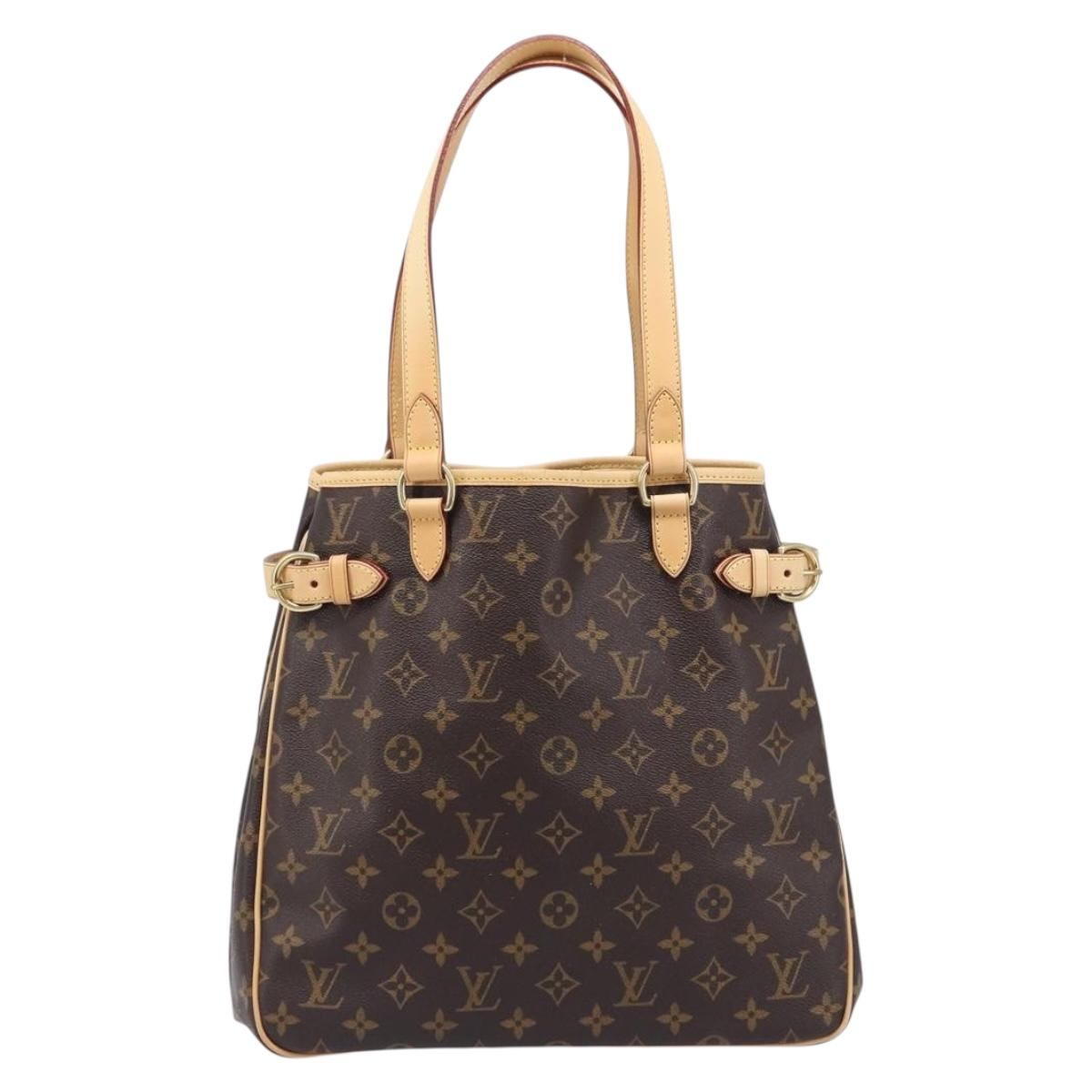 LOUIS VUITTON Monogram Batignolles Horizontal Tote Bag M51154 LV Auth ka6543V