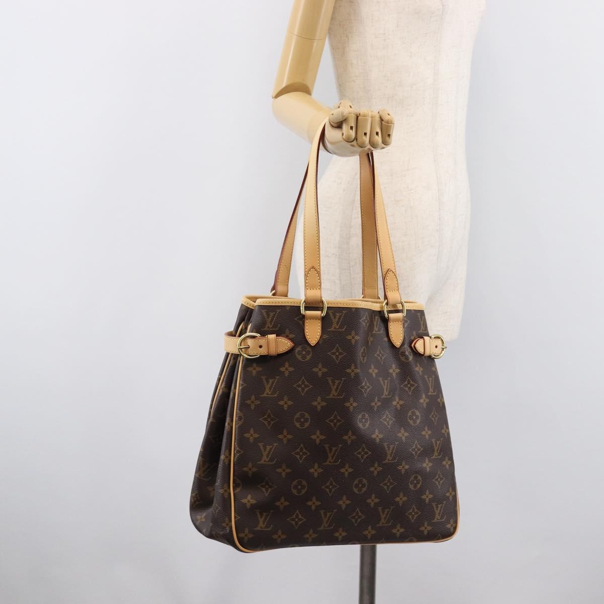 LOUIS VUITTON Monogram Batignolles Horizontal Tote Bag M51154 LV Auth ka6543V
