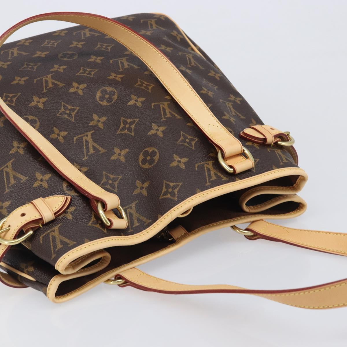 LOUIS VUITTON Monogram Batignolles Horizontal Tote Bag M51154 LV Auth ka6543V