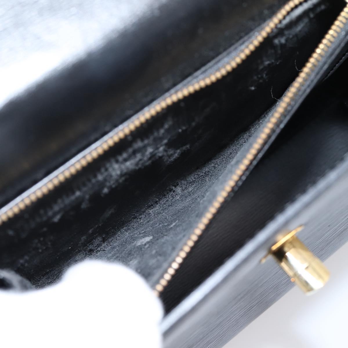 LOUIS VUITTON Epi Malesherbes Hand Bag Black M52372 LV Auth ka6554