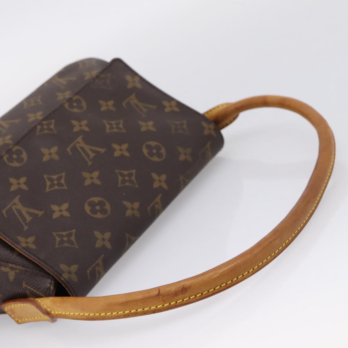 LOUIS VUITTON Monogram Mini Looping Shoulder Bag M51147 LV Auth ka6569