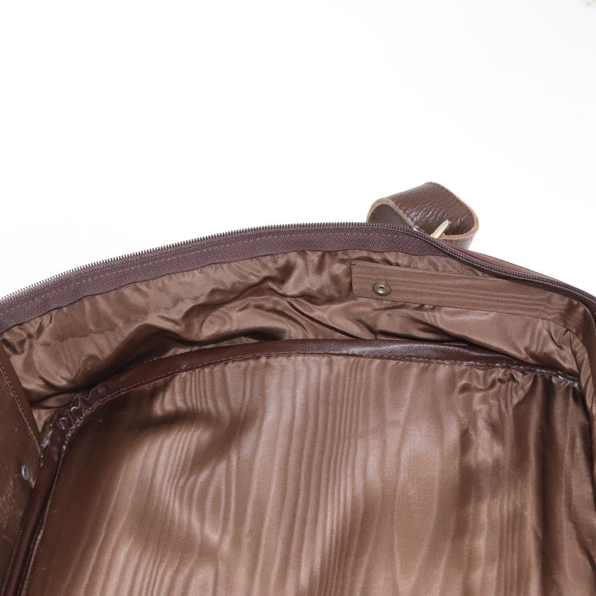 Burberrys Nova Check Travel Bag Canvas 2way Beige Auth ka657