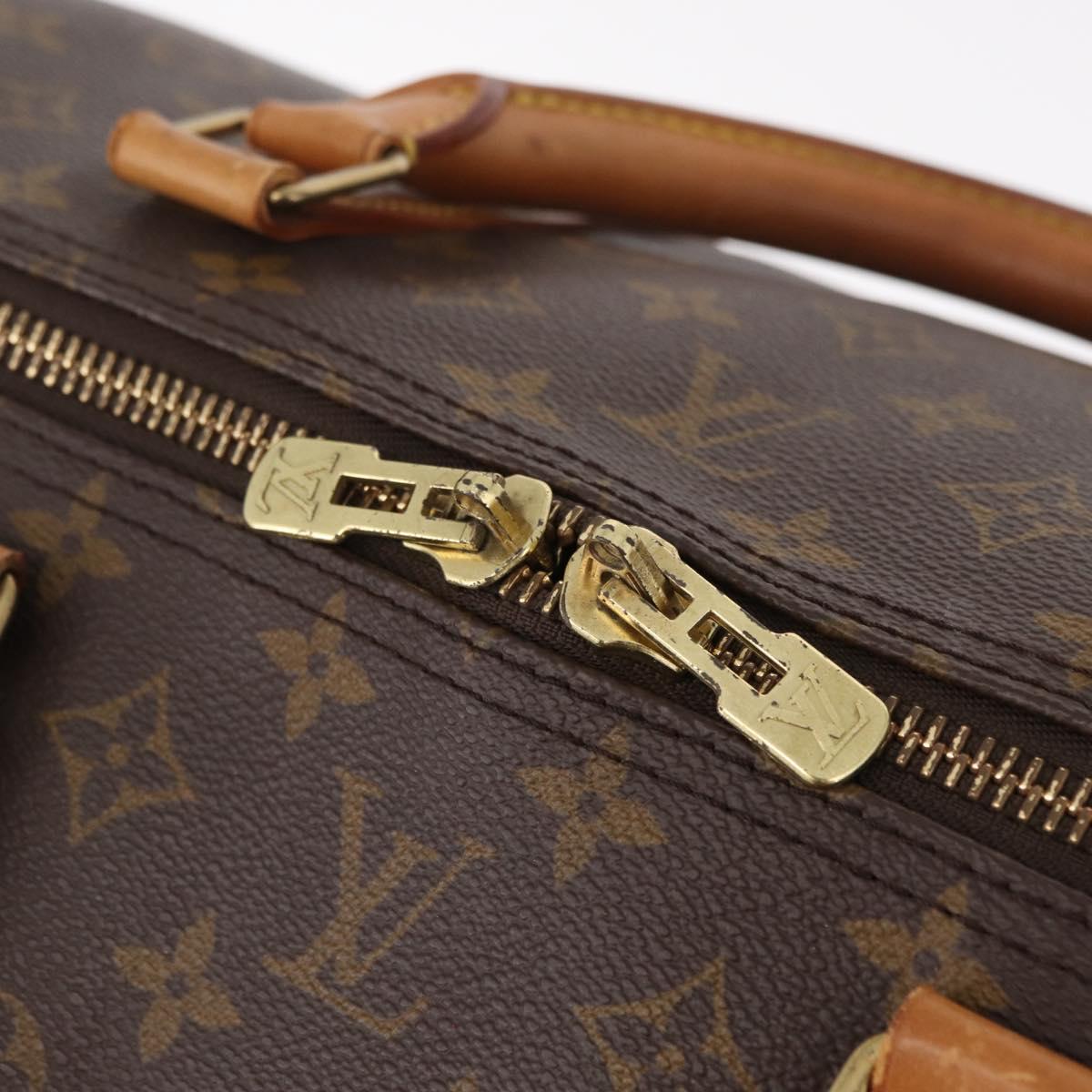 LOUIS VUITTON Monogram Keepall 60 Boston Bag M41422 LV Auth ka6571
