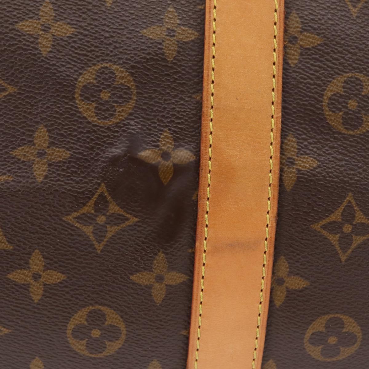 LOUIS VUITTON Monogram Keepall 60 Boston Bag M41422 LV Auth ka6571