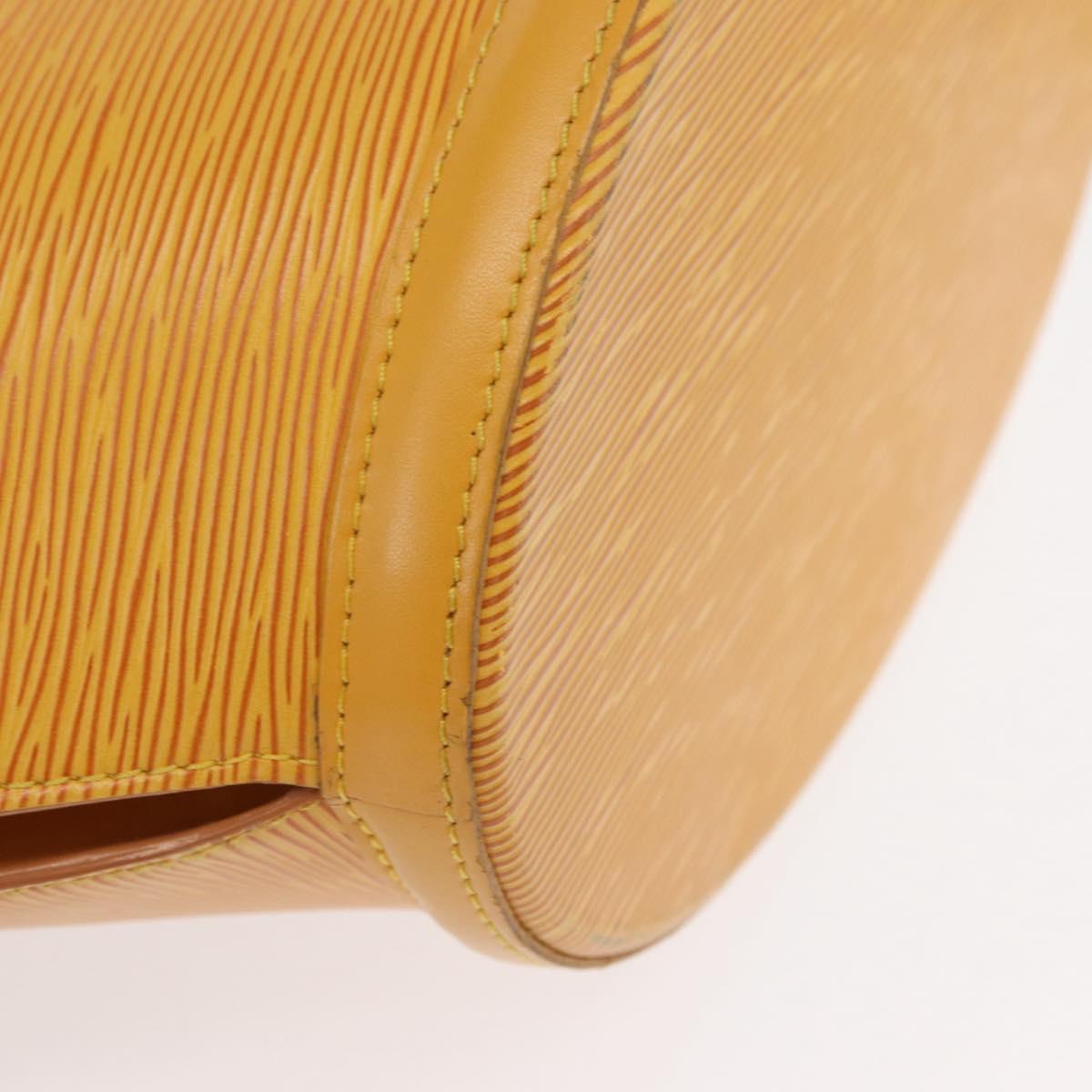 LOUIS VUITTON Epi Saint Jacques Shopping Shoulder Bag Yellow M52269 Auth ka660