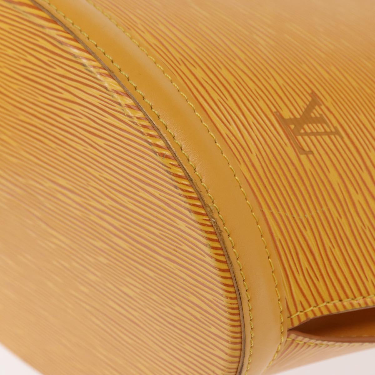 LOUIS VUITTON Epi Saint Jacques Shopping Shoulder Bag Yellow M52269 Auth ka660