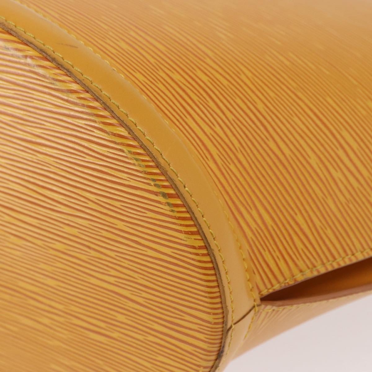 LOUIS VUITTON Epi Saint Jacques Shopping Shoulder Bag Yellow M52269 Auth ka660