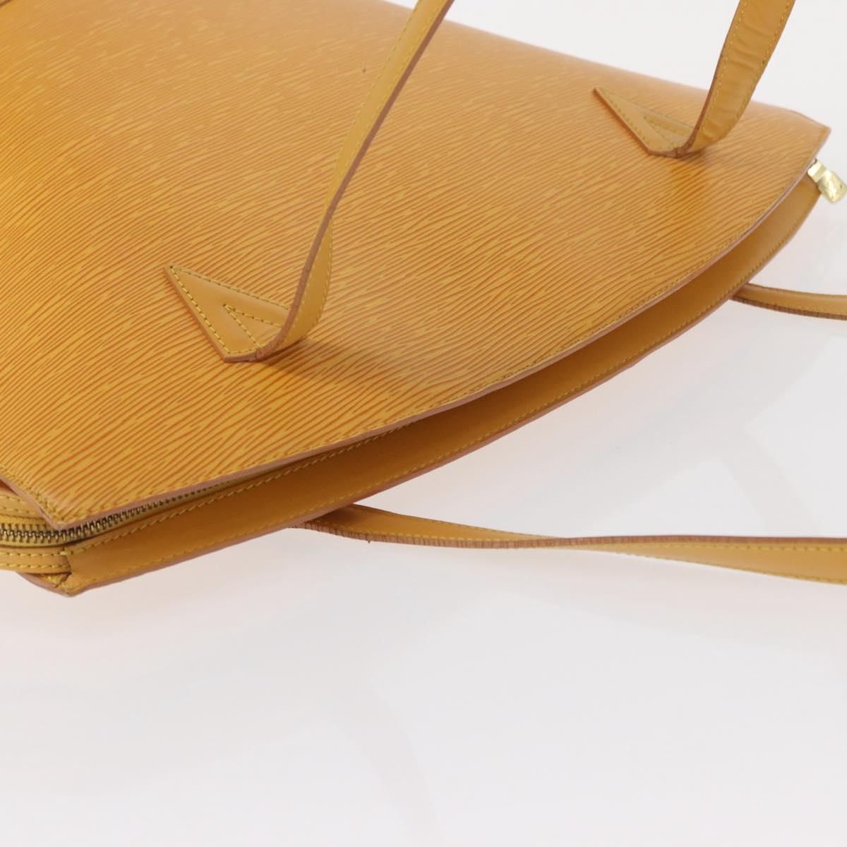 LOUIS VUITTON Epi Saint Jacques Shopping Shoulder Bag Yellow M52269 Auth ka660
