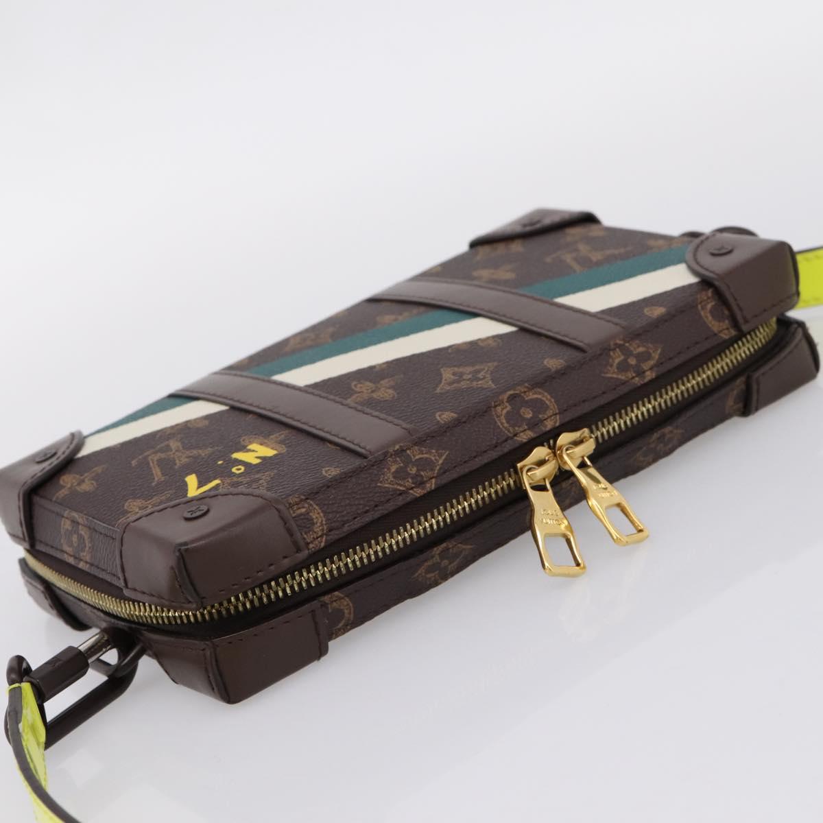 LOUIS VUITTON Monogram Soft Trunk Wallet Shoulder Bag M81246 LV Auth ka6604M