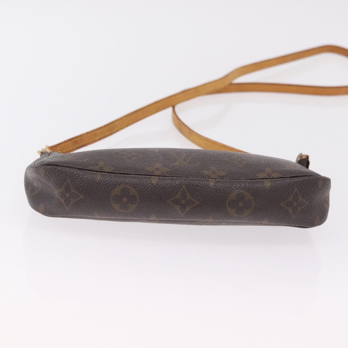 LOUIS VUITTON Monogram Pochette Accessoires Pouch M51980 LV Auth ka6608