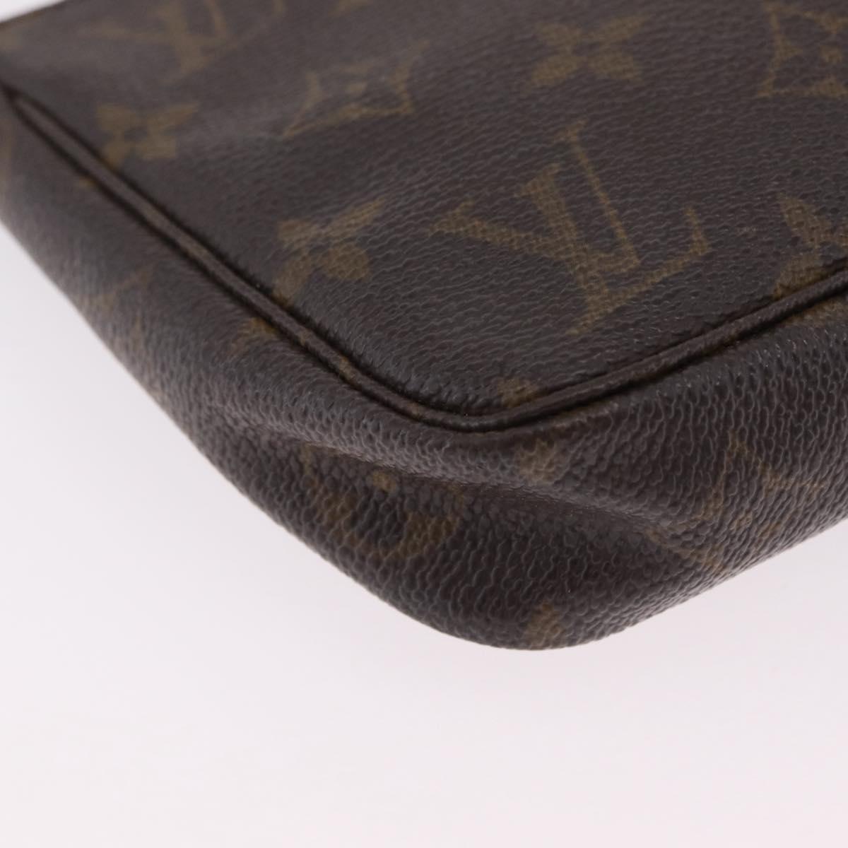 LOUIS VUITTON Monogram Pochette Accessoires Pouch M51980 LV Auth ka6608