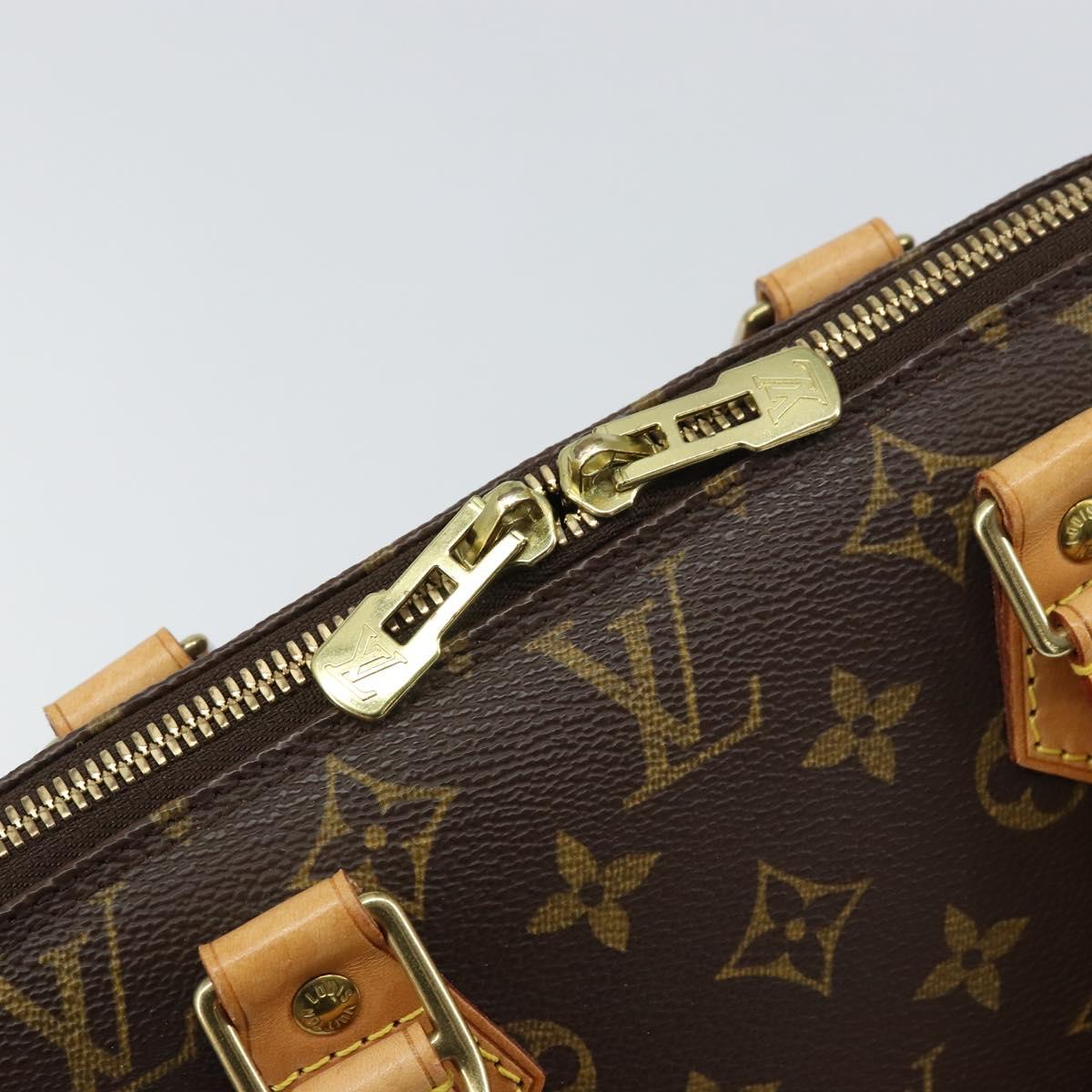 LOUIS VUITTON Monogram Alma Hand Bag M51130 LV Auth ka661