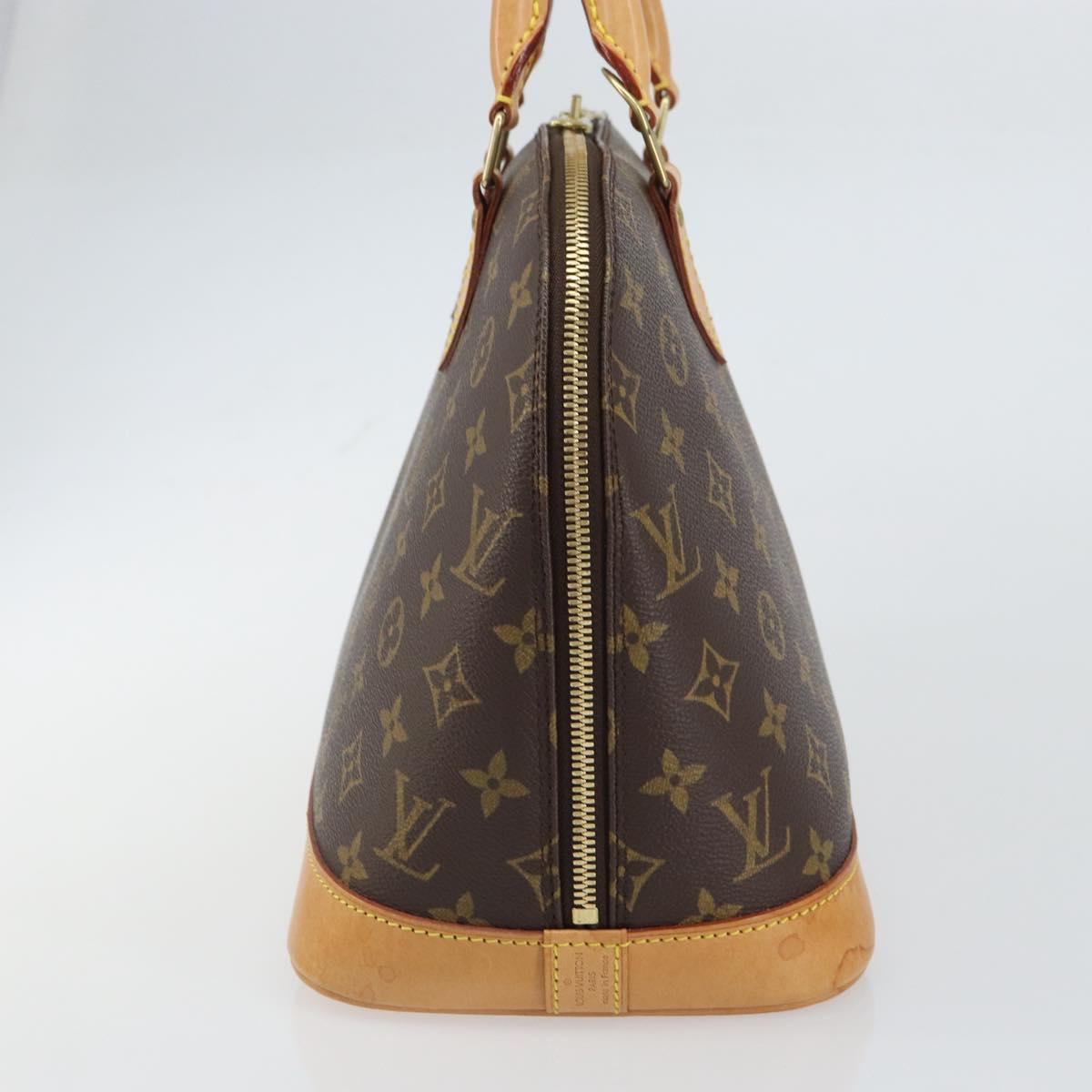 LOUIS VUITTON Monogram Alma Hand Bag M51130 LV Auth ka661