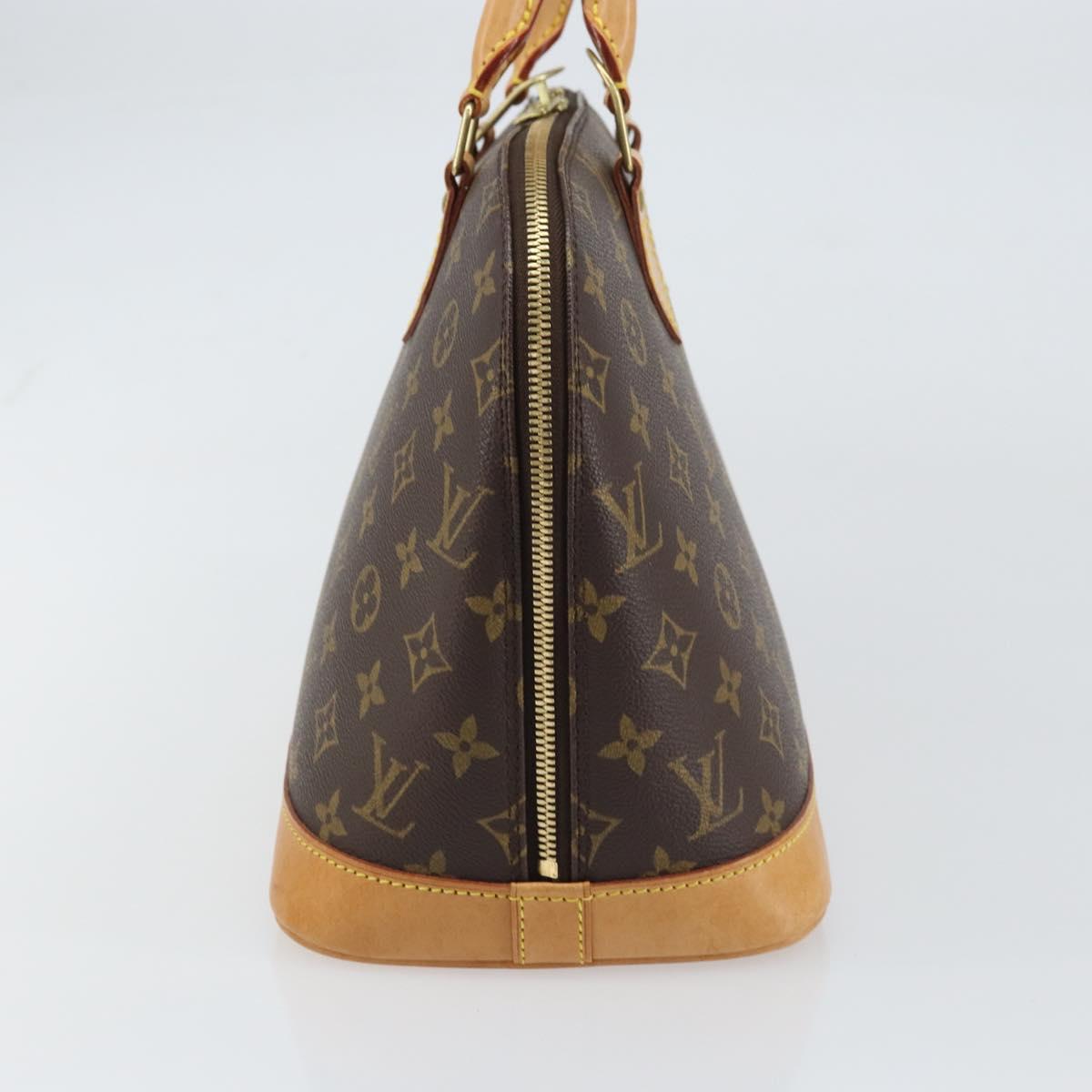 LOUIS VUITTON Monogram Alma Hand Bag M51130 LV Auth ka661