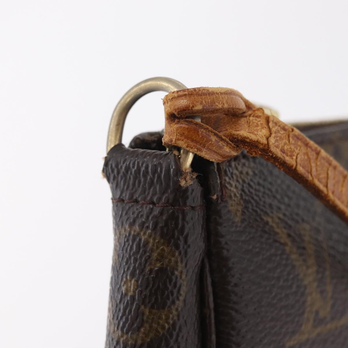 LOUIS VUITTON Monogram Pochette Accessoires Pouch M51980 LV Auth ka6612