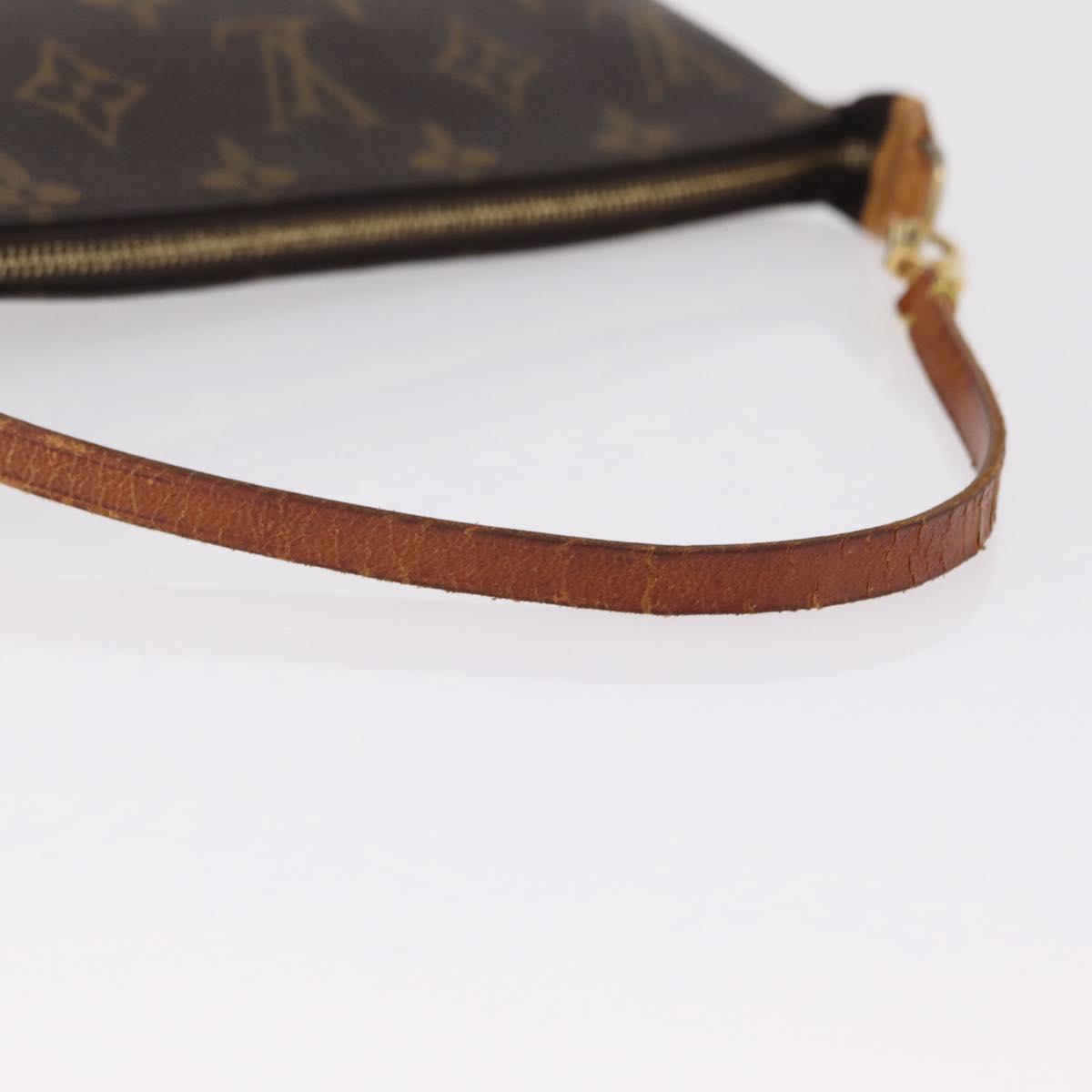 LOUIS VUITTON Monogram Pochette Accessoires Pouch M51980 LV Auth ka6612