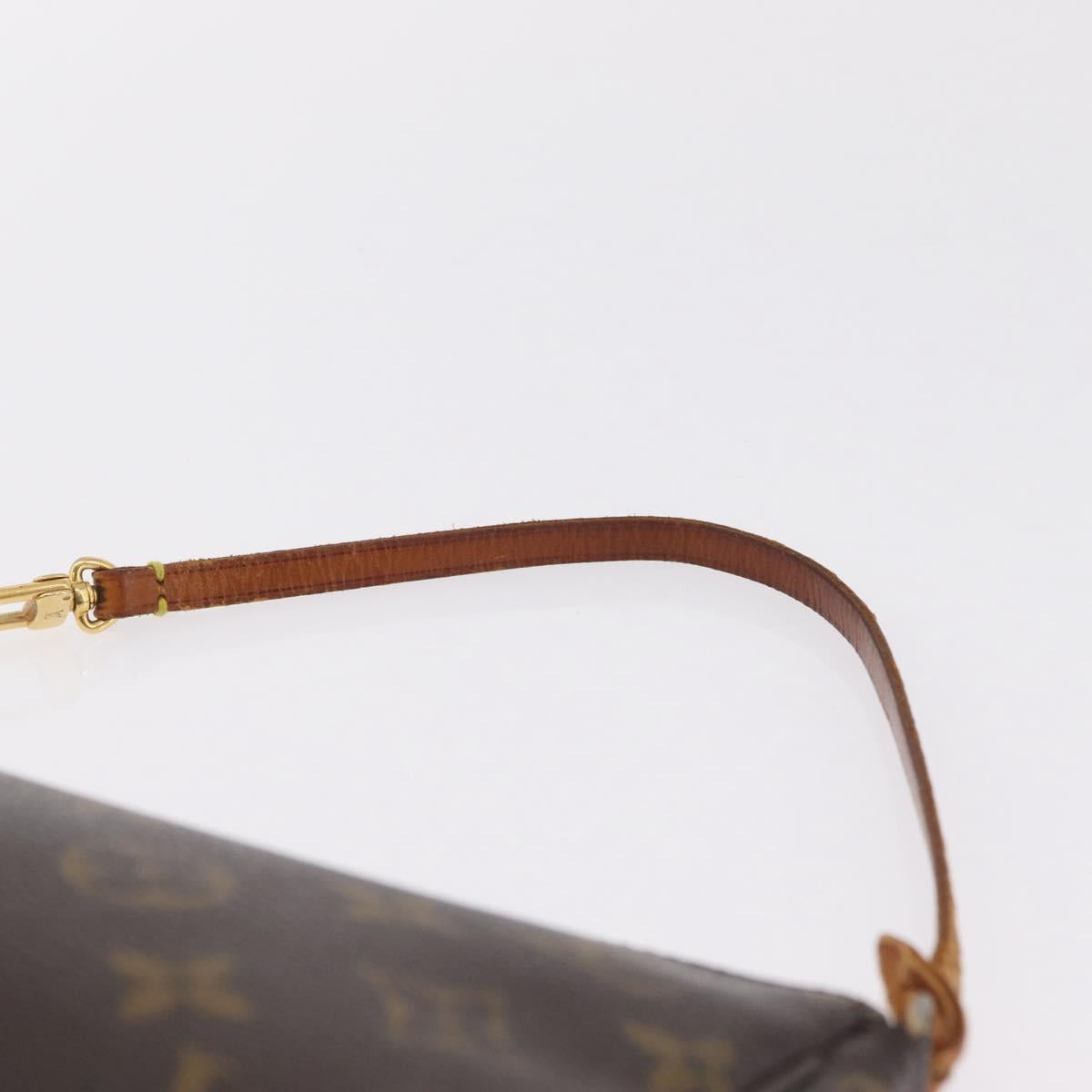 LOUIS VUITTON Monogram Pochette Accessoires Pouch M51980 LV Auth ka6612