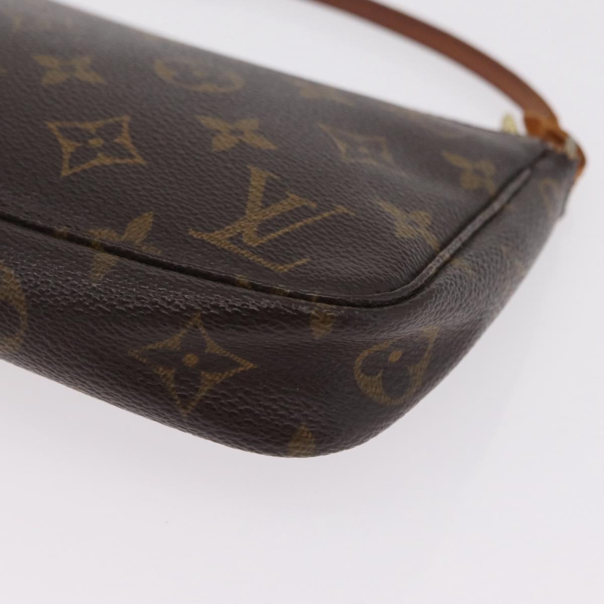 LOUIS VUITTON Monogram Pochette Accessoires Pouch M51980 LV Auth ka6612