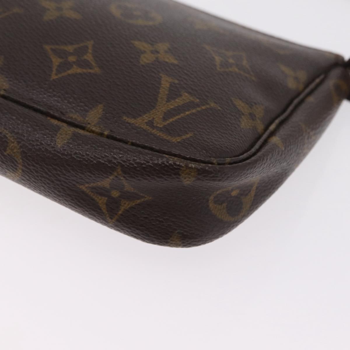 LOUIS VUITTON Monogram Pochette Accessoires Pouch M51980 LV Auth ka6612