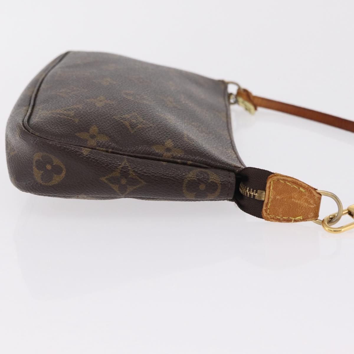 LOUIS VUITTON Monogram Pochette Accessoires Pouch M51980 LV Auth ka6612