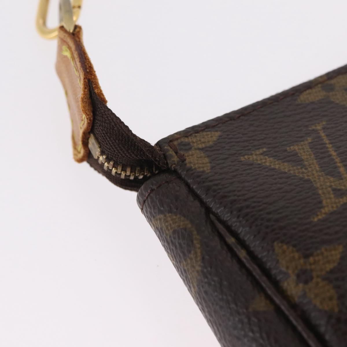 LOUIS VUITTON Monogram Pochette Accessoires Pouch M51980 LV Auth ka6612