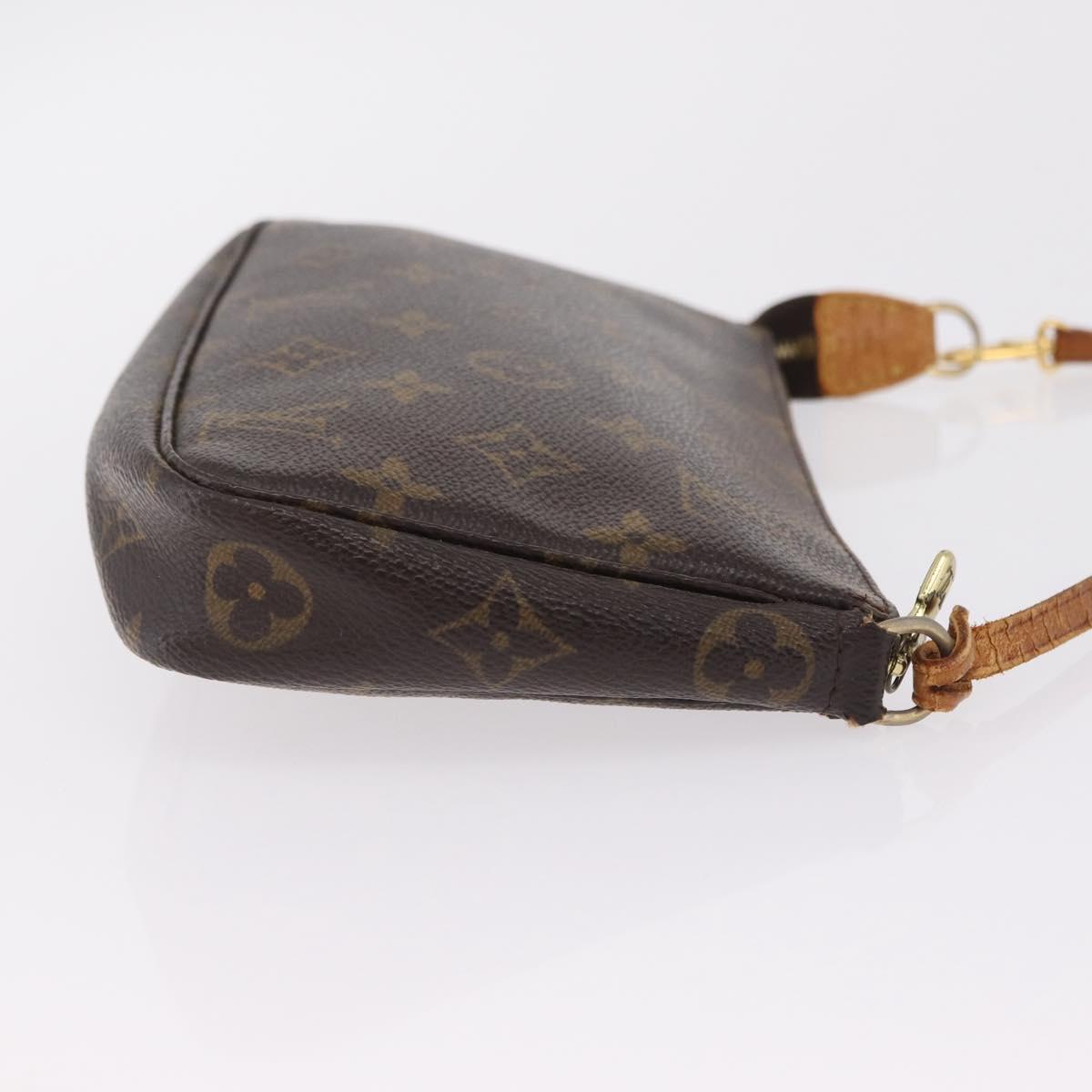 LOUIS VUITTON Monogram Pochette Accessoires Pouch M51980 LV Auth ka6612