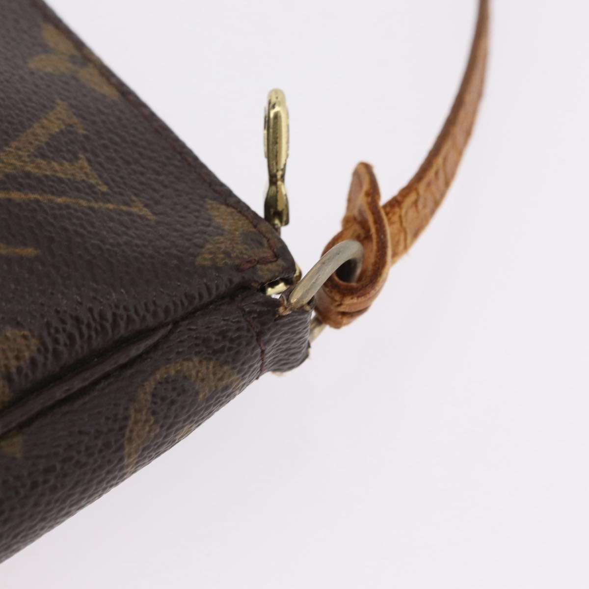 LOUIS VUITTON Monogram Pochette Accessoires Pouch M51980 LV Auth ka6612