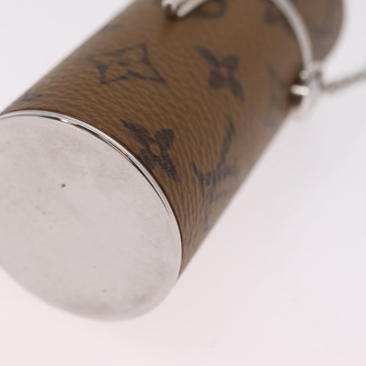 LOUIS VUITTON Monogram Reverse Lipstick Case Cosmetic Pouch MP2407 Auth ka6624