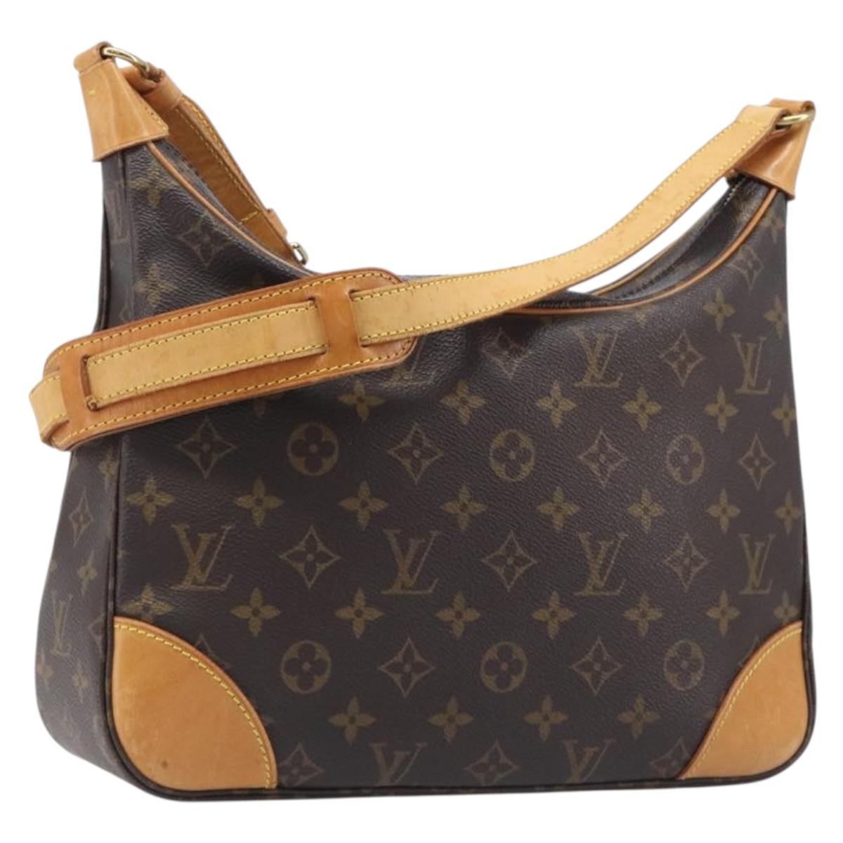 LOUIS VUITTON Monogram Boulogne 30 Shoulder Bag M51265 LV Auth ka6636