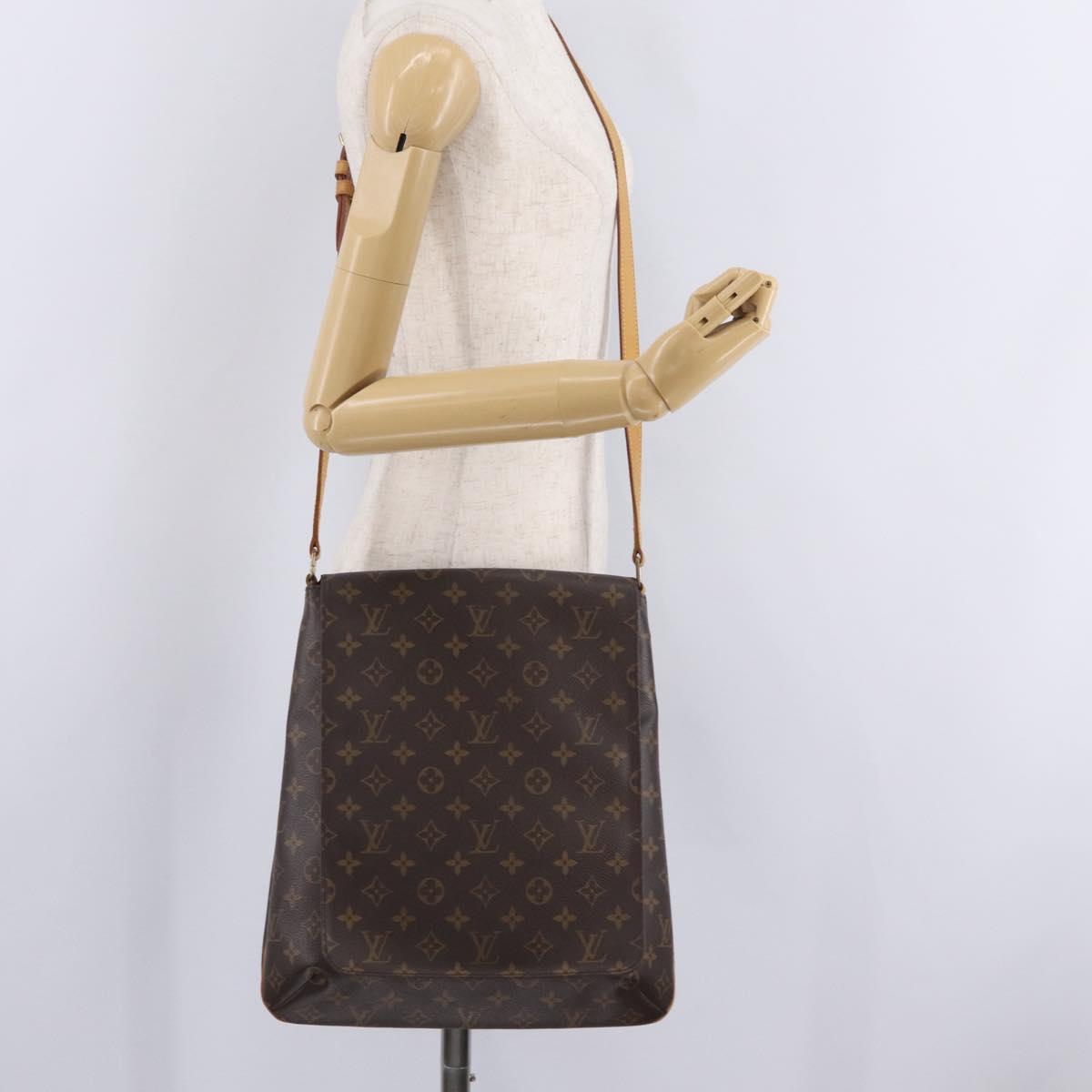 LOUIS VUITTON Monogram Musette Shoulder Bag M51256 LV Auth ka6638