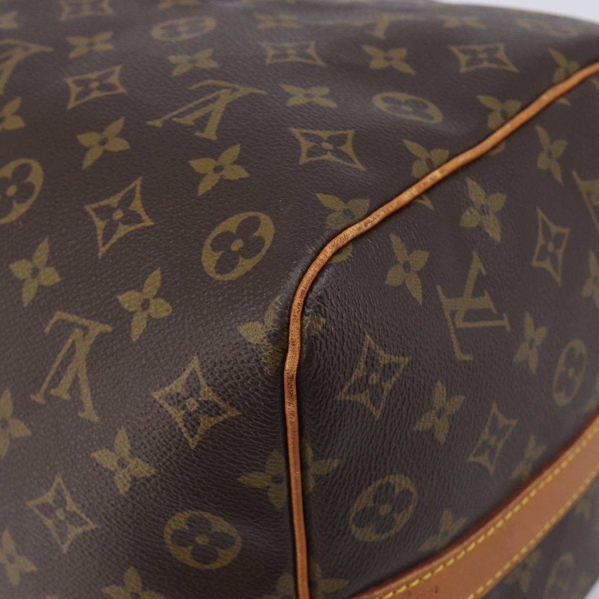 LOUIS VUITTON Monogram Keepall Bandouliere 50 Boston Bag M41416 LV Auth ka6643