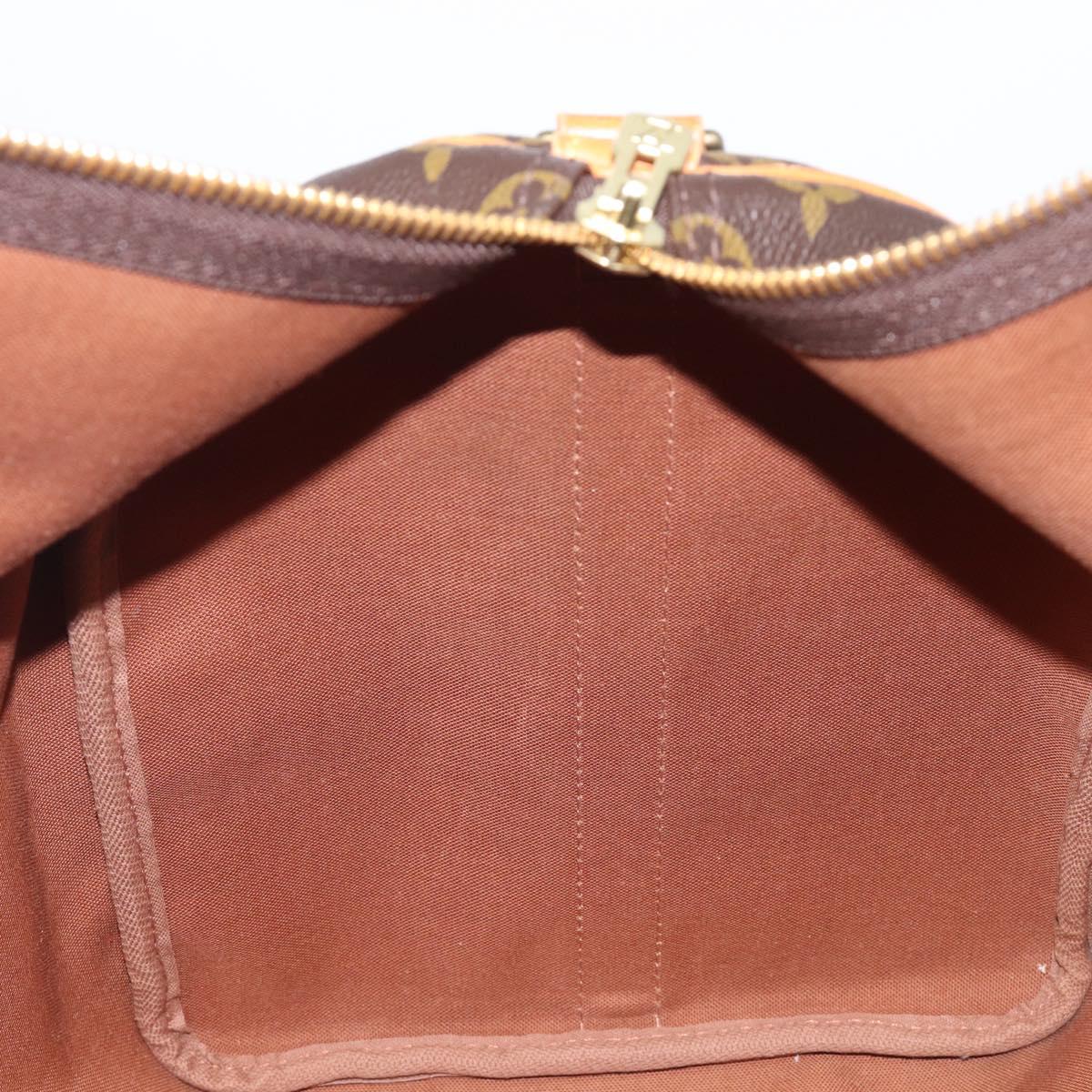 LOUIS VUITTON Monogram Keepall Bandouliere 50 Boston Bag M41416 LV Auth ka6643