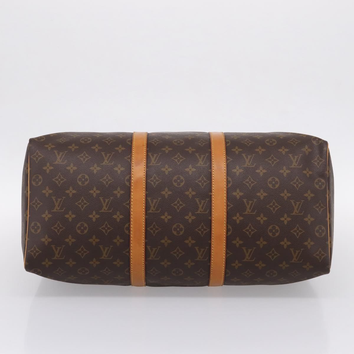 LOUIS VUITTON Monogram Keepall 50 Boston Bag M41426 LV Auth ka6644