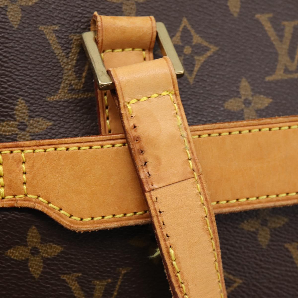 LOUIS VUITTON Monogram Porte Documents Pegas Hand Bag M53343 LV Auth ka6645