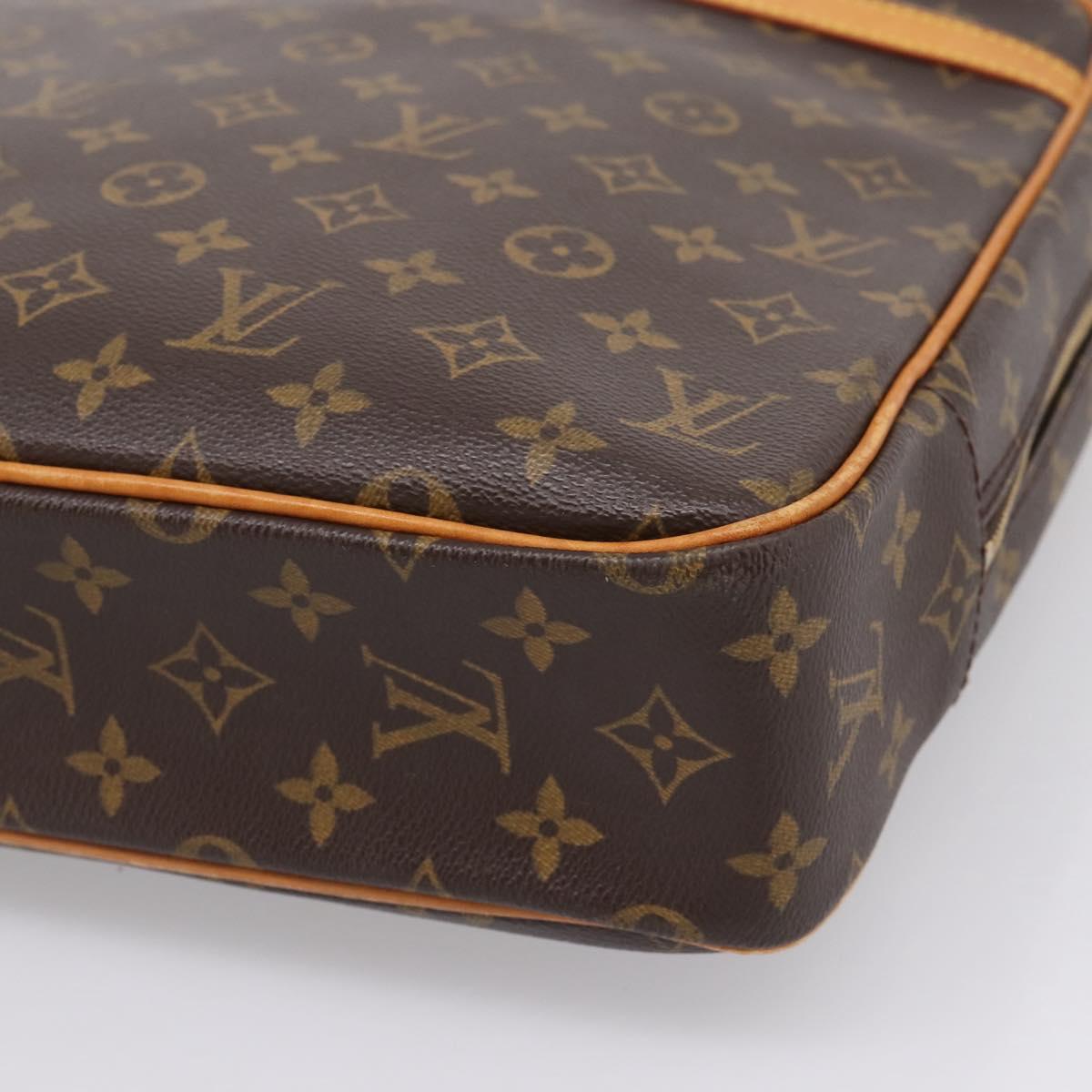 LOUIS VUITTON Monogram Porte Documents Pegas Hand Bag M53343 LV Auth ka6645