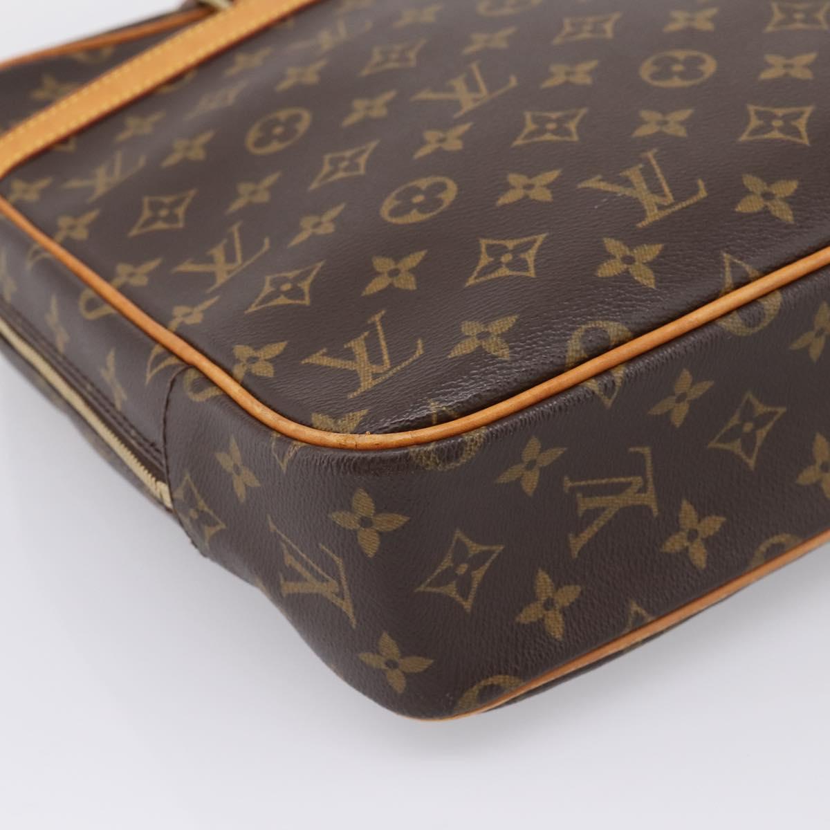 LOUIS VUITTON Monogram Porte Documents Pegas Hand Bag M53343 LV Auth ka6645